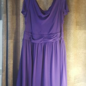 Purple dress